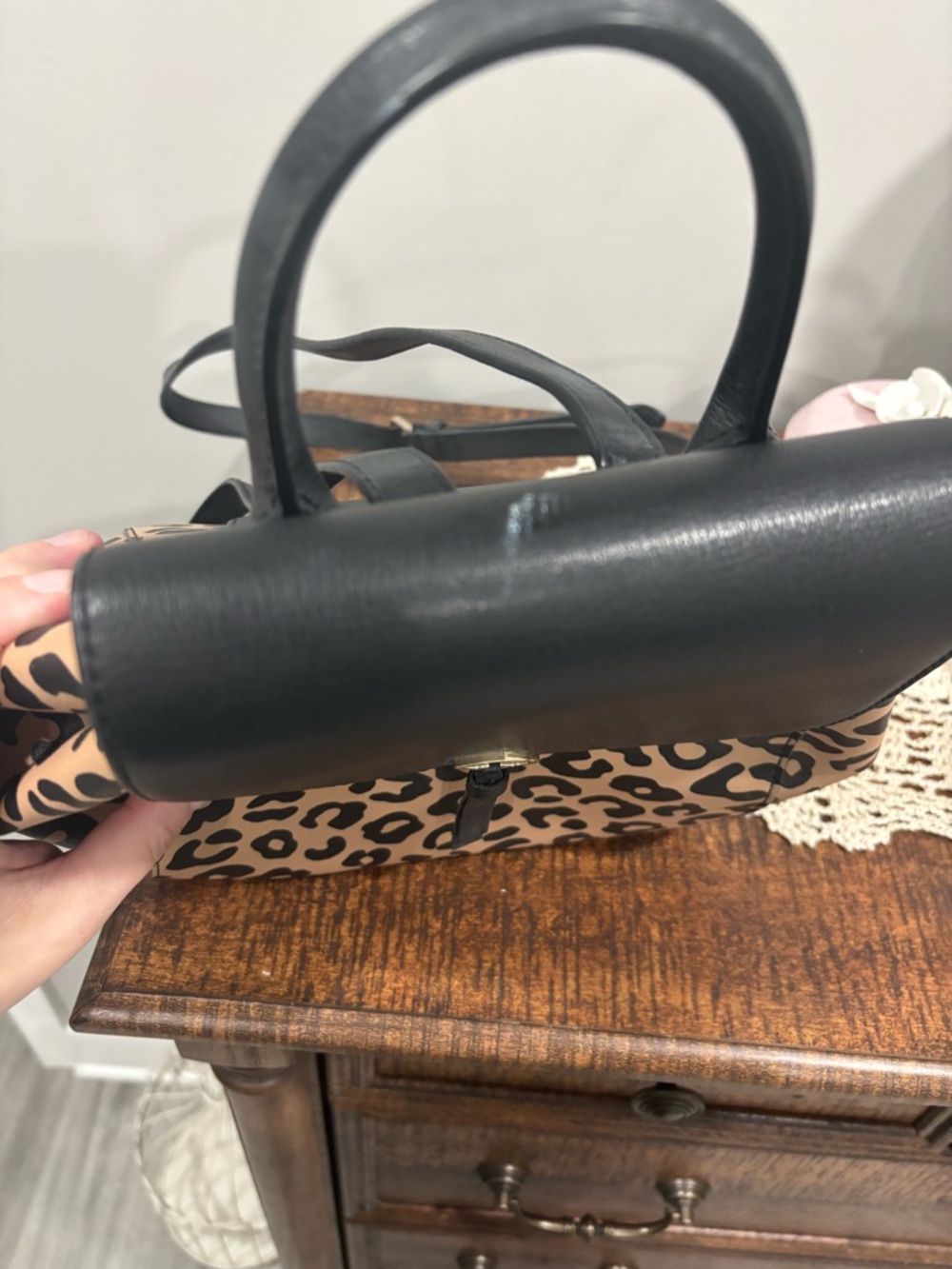 Kate Spade Leopard Print Backpack - Picture 5 of 5
